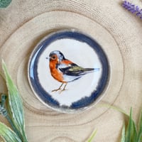 Image 2 of Tiny Wee Chaffinch Hand Thrown Ceramic Dish