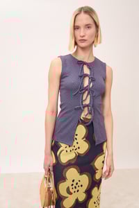 Image 1 of TOP MARFIL RIO COBALTO