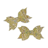 2 Pack - Mini Yellow Sparkle