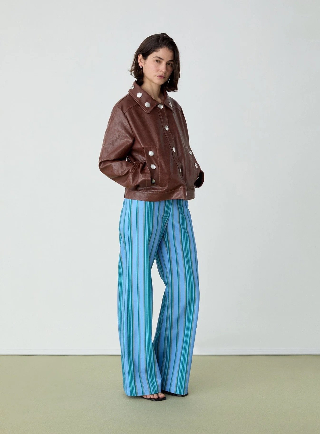 Image of LAAGAM PARADISE SHIRLEY BROWN JACKET