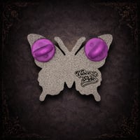 Image 5 of Celestial Butterfly Hard Enamel Pin – Glow Galaxy Wings