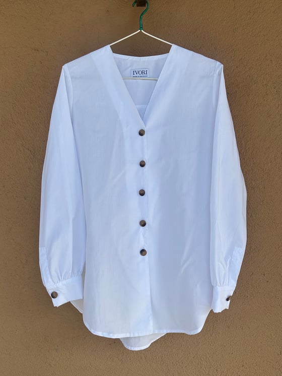 Image of NINA white shirt IVORI