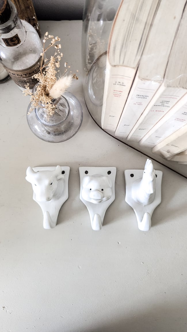 Patères 🐷🐔🐮