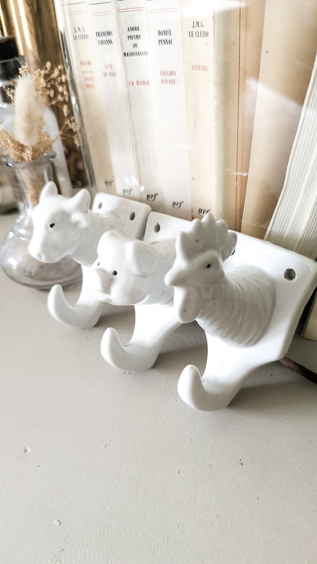 Patères 🐷🐔🐮