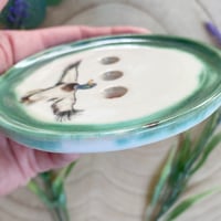 Image 3 of Flying Duck Family Ceramic Soap Dish 
