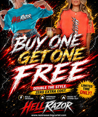 Image 1 of The HELLRAZOR BOGO PACK