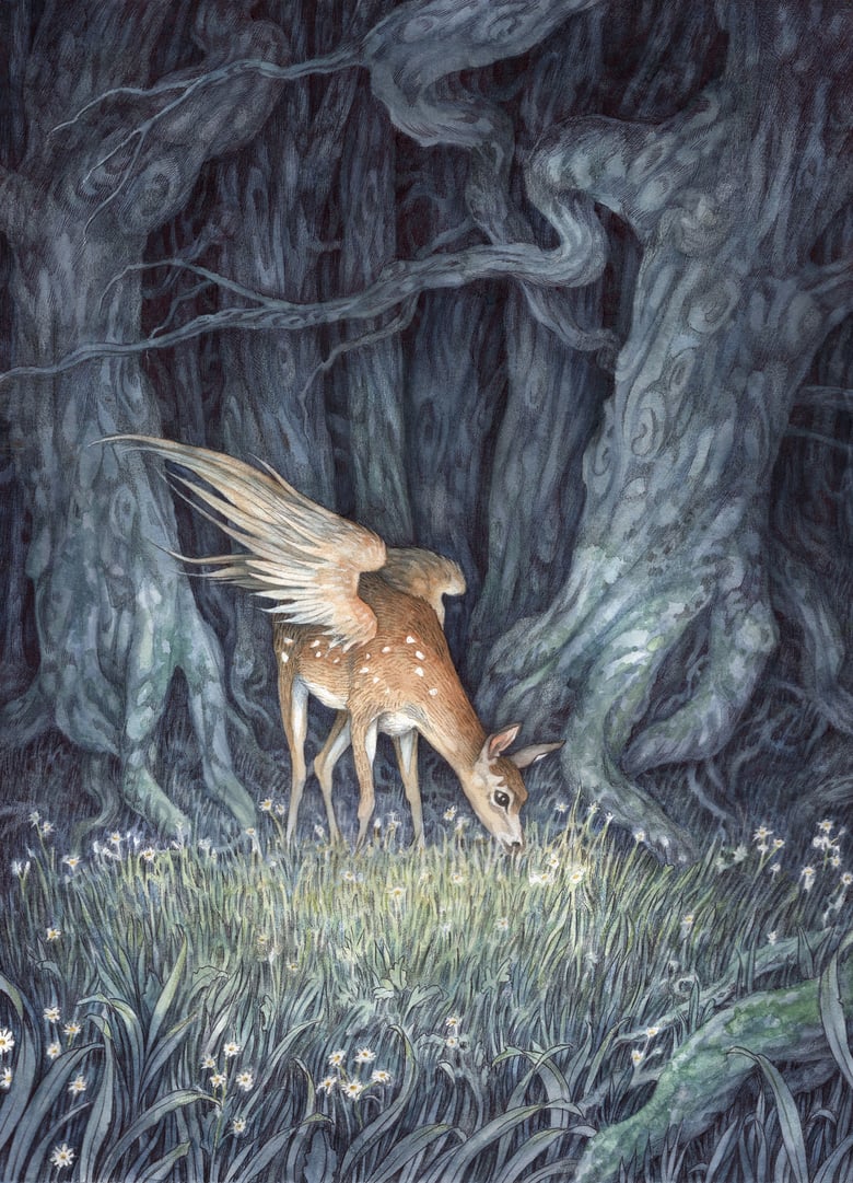 Image of 'Omen' Original Artwork by Adam Oehlers 