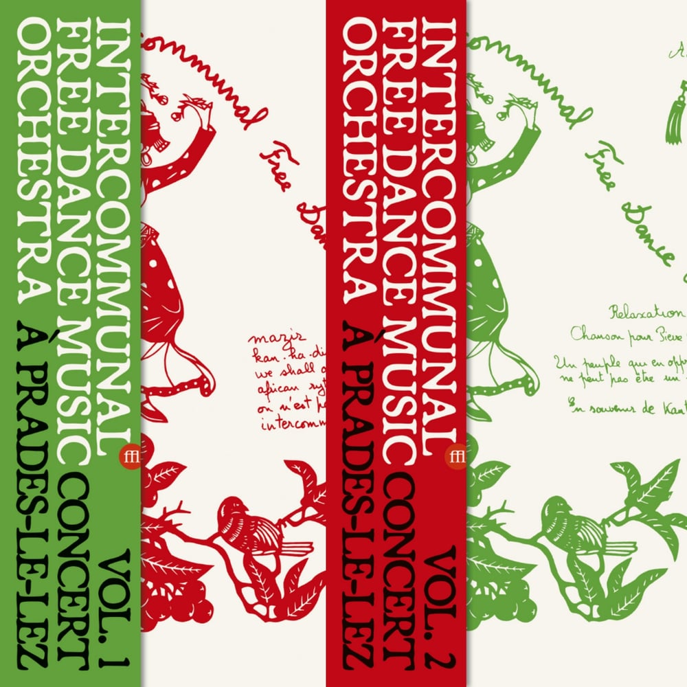 Image of Intercommunal Free Dance Music Orchestra - Concert A Prades Le Lez Vol. 1 & 2 LP BUNDLE
