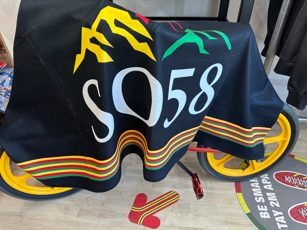 Image of ‘Mountains of 58’ Beach Towel 