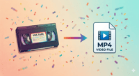 Image 1 of Convert VHS tapes to MP4