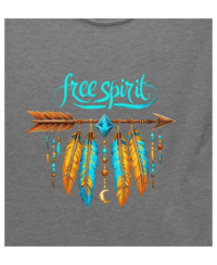 Image 1 of Free Spirit Arrow & Feathers T-Shirt