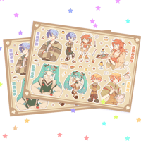 PREORDER | BOO stickersheets