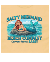 Image 1 of Salty Mermaid Beach Company Sassy Ocean T-Shirt
