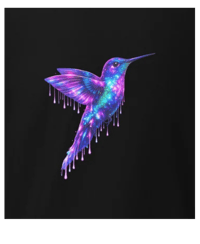 Image 1 of Radiant Jewel Hummingbird T-Shirt