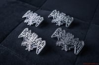 Image 1 of GRAVELAND logo PIN