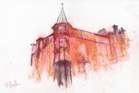 Image 2 of Hyndland Tenements - Soft Pastel and Coloured Pencil on Paper