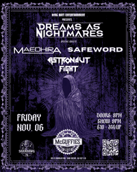Dreams As Nightmares | Maedhira | Safeword | Astronaut Fight
