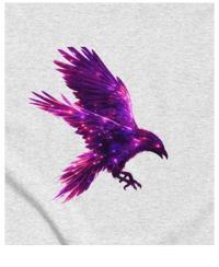 Image 1 of Iridescent Purple Raven T-Shirt
