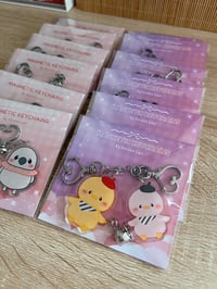 Image 2 of Magnetic Keychains [Pair]
