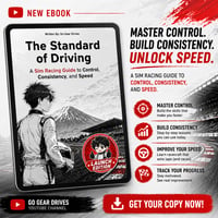 Image 1 of New E-Book: The Standard  of Driving A Sim Racing Guide to Control,  Consistency, and Speed