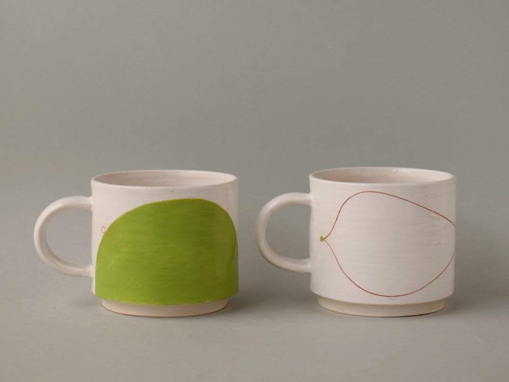 Image of Green Stacking Cups