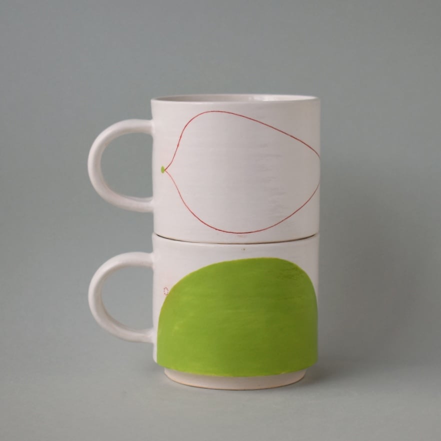 Image of Green Stacking Cups