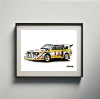 Audi Quattro s1 Groupe B