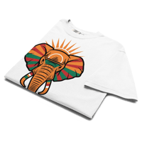 Image 5 of Homecoming Elephant Tee (Safety Orange)