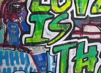 Image 2 of A3 Giclée Art Print — LOVE IS THE ANSWER  — collaboration with Natasha Awuku and Marc Craig