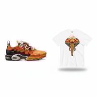 Image 3 of Homecoming Elephant Tee (Safety Orange)