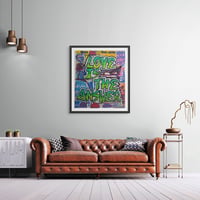 Image 2 of LOVE IS THE ANSWER — original artwork — collaboration with Natasha Awuku and Marc Craig