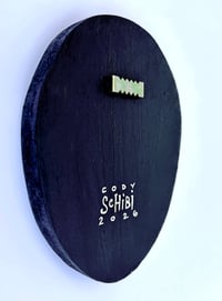 Image 3 of Hand painted RETRO JASON (NO neon blood) wood cut