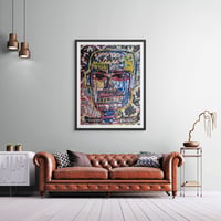 Image 2 of MAD MAN CAMOUFLAGED… — original artwork — collaboration with NEVERWORK and Marc Craig