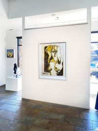 Image 4 of "Woman in Yellow with Stripes" by America Martin
