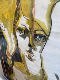 Image 8 of "Woman in Yellow with Stripes" by America Martin