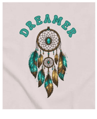 Image 1 of Dreamer Dreamcatcher Western Boho T-Shirt