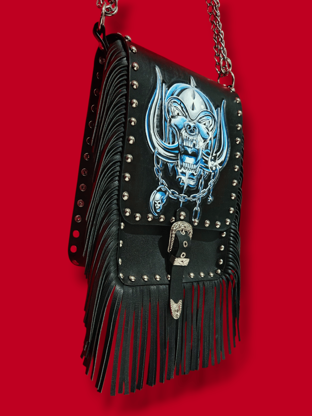 Motorhead Fringed Bag/ Backpack