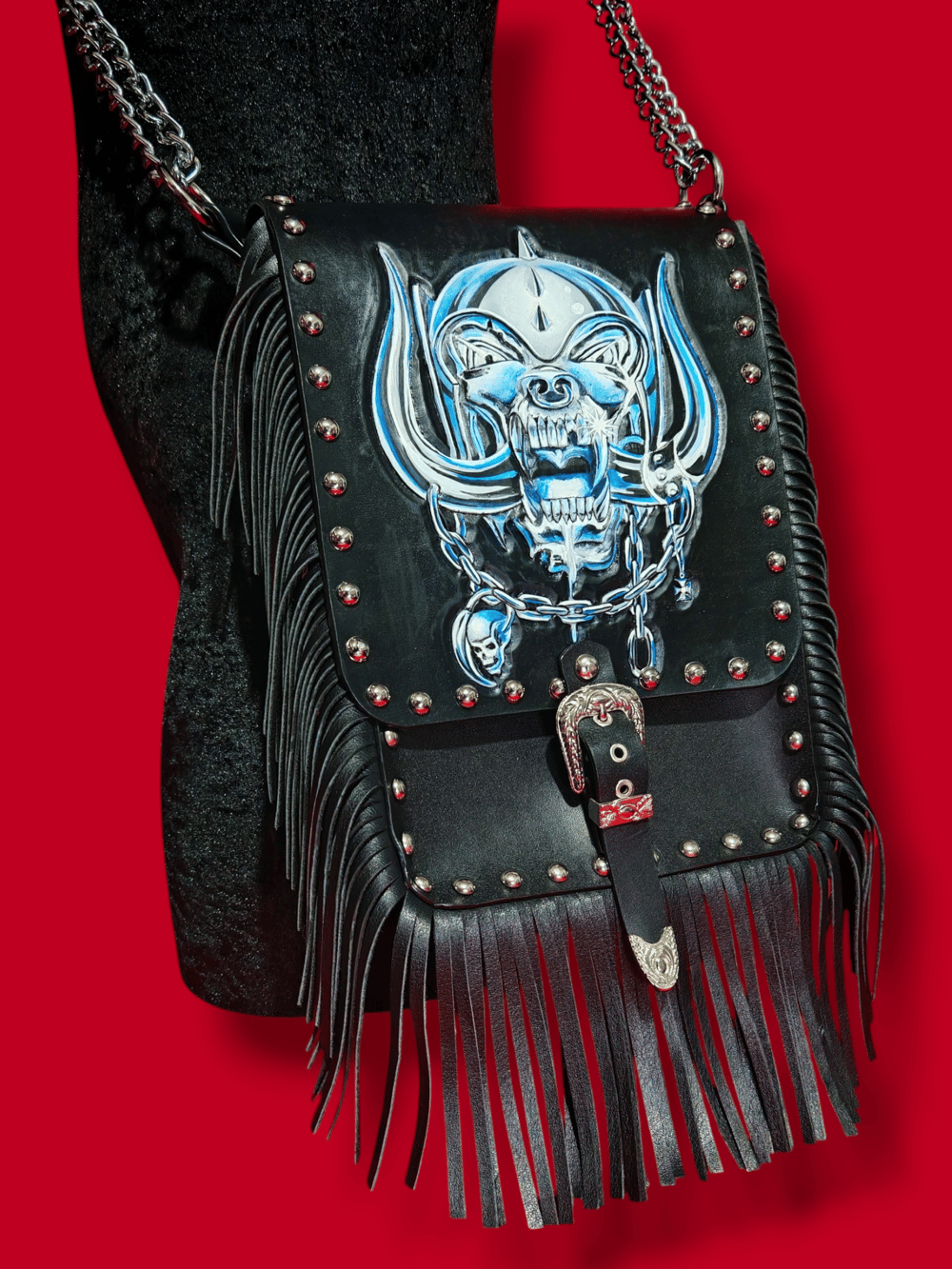 Motorhead Fringed Bag/ Backpack