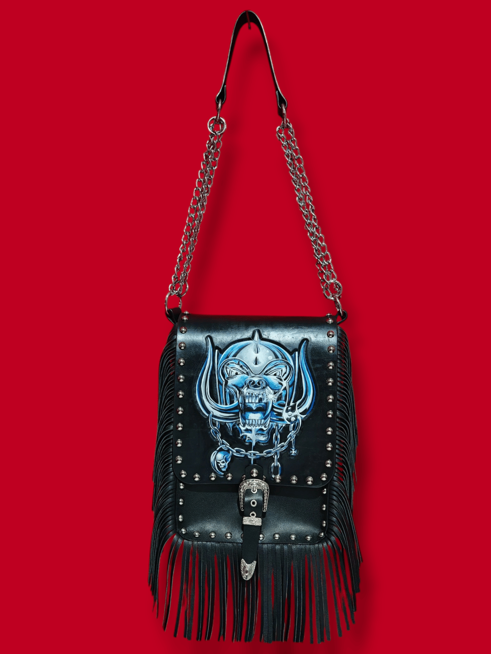 Motorhead Fringed Bag/ Backpack