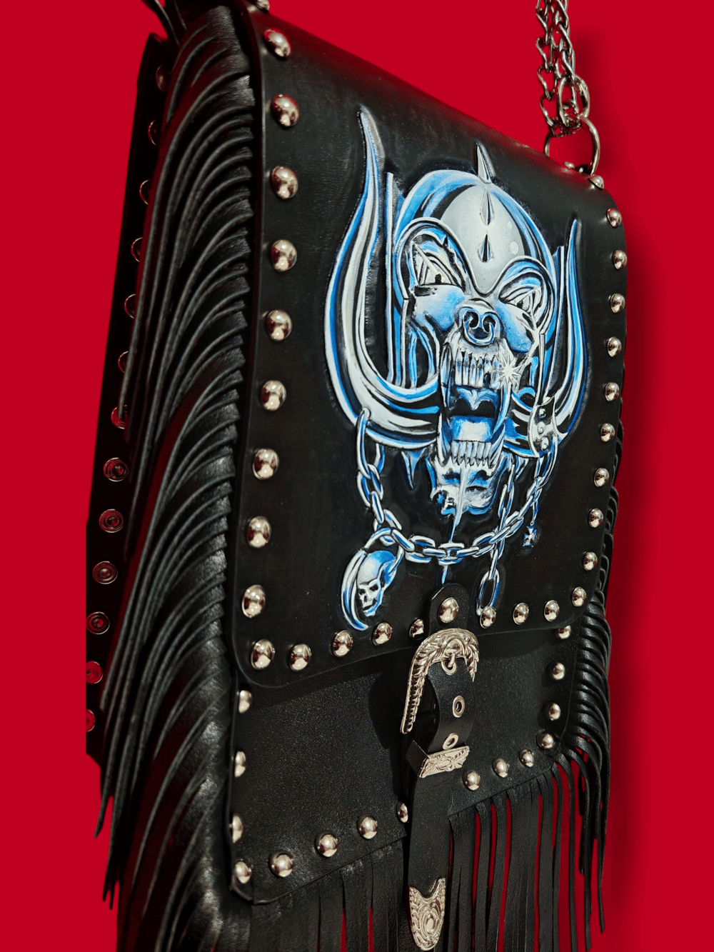 Motorhead Fringed Bag/ Backpack