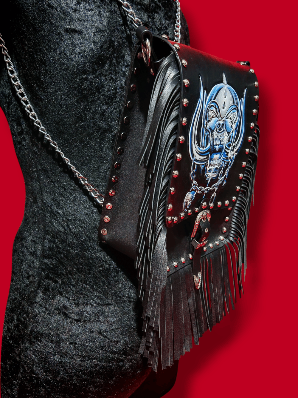 Motorhead Fringed Bag/ Backpack