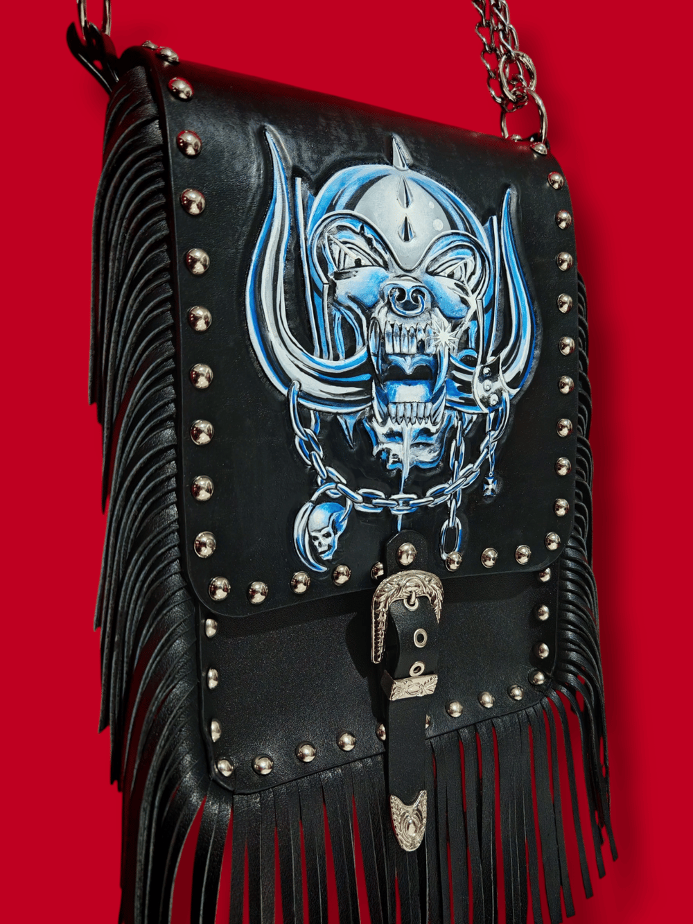 Motorhead Fringed Bag/ Backpack