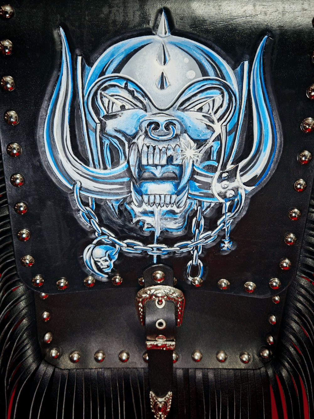 Motorhead Fringed Bag/ Backpack