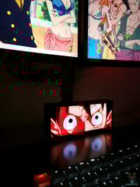 Image 1 of  Lampe LED 3D One Piece Luffy – Décoration Gaming RGB | Lightfox