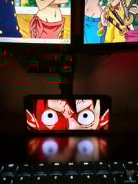 Image 2 of  Lampe LED 3D One Piece Luffy – Décoration Gaming RGB | Lightfox