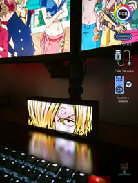 Image 4 of Lampe LED 3D One Piece Sanji – Décoration Gaming RGB | Lightfox