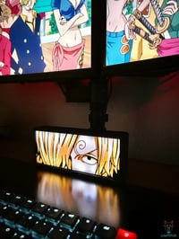 Image 3 of Lampe LED 3D One Piece Sanji – Décoration Gaming RGB | Lightfox