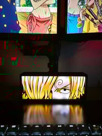 Image 2 of Lampe LED 3D One Piece Sanji – Décoration Gaming RGB | Lightfox