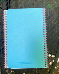 Image 3 of Risograph Curious Eyes Blank Notebook/Sketchbook