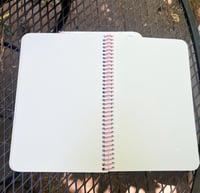 Image 2 of Risograph Curious Eyes Blank Notebook/Sketchbook